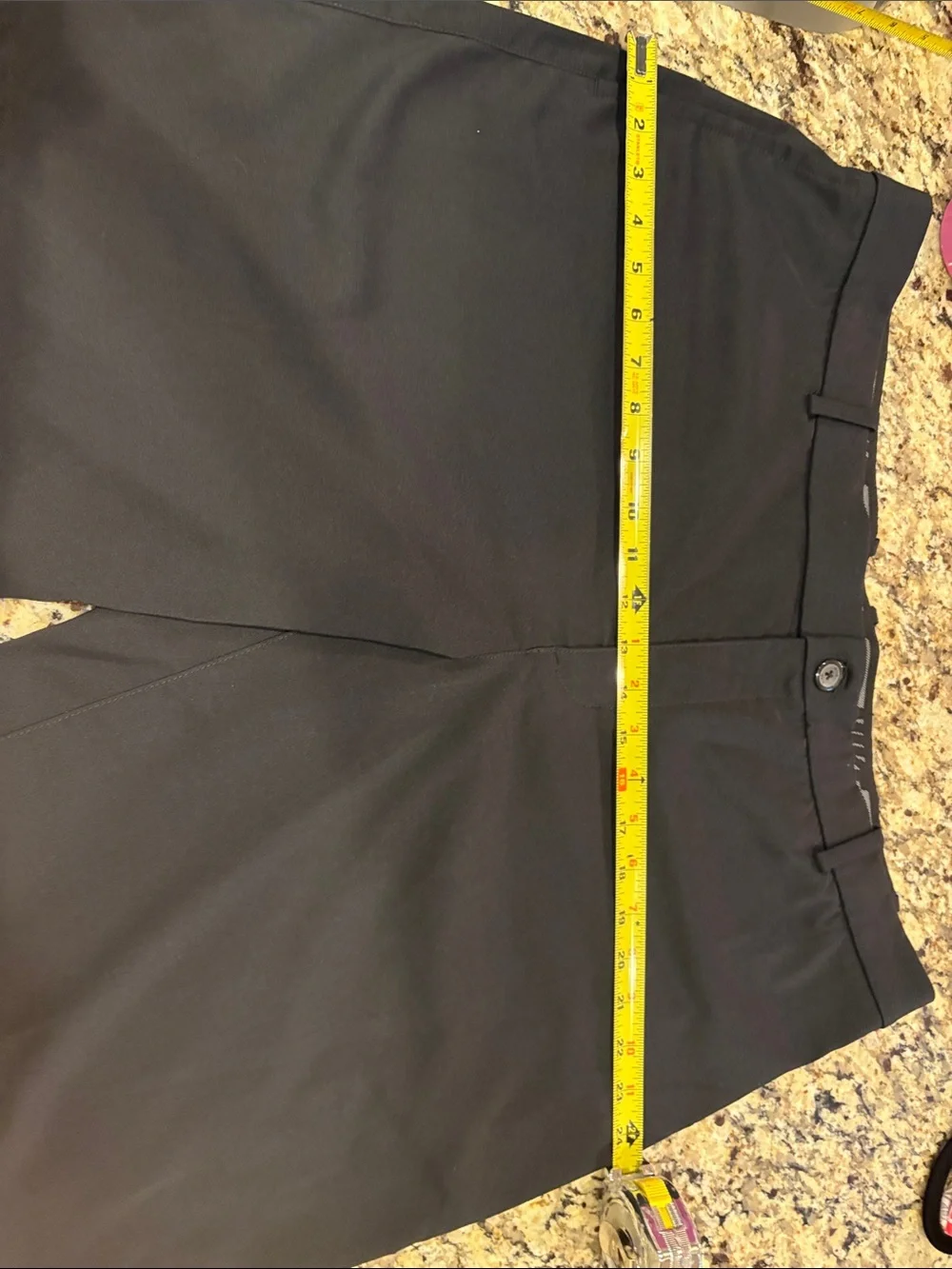 Nike Men's Black Flat Front Dry Fit Performance Golf Shorts sz 40 Waist - Picture 12 of 12